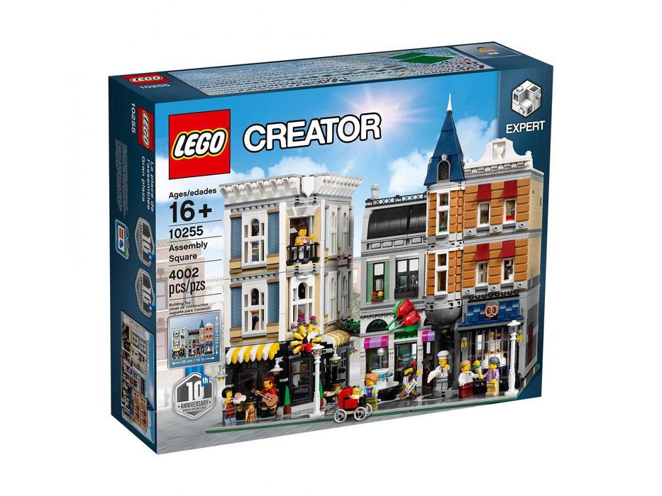 LEGO® 10255 Creator Expert - Plac Zgromadzeń - Nowy zestaw