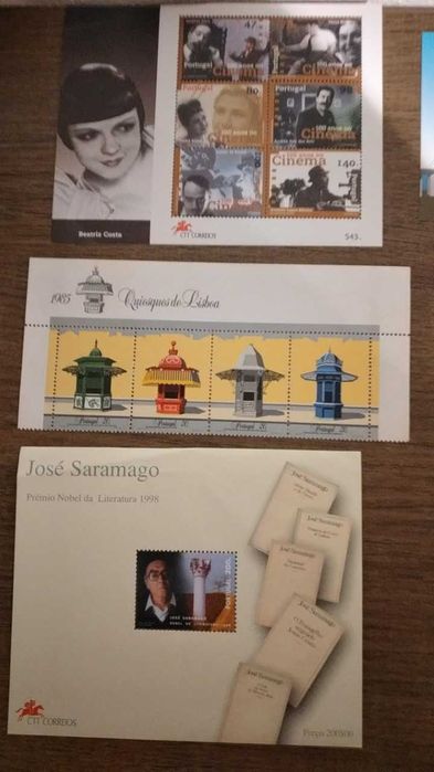 Selo e carta comemorativo 1 dia ah mais