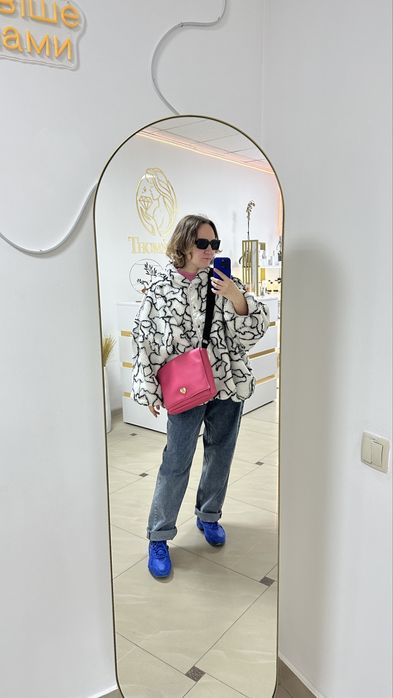 Бомбер "Teddy" від Boohoo (Oversize)