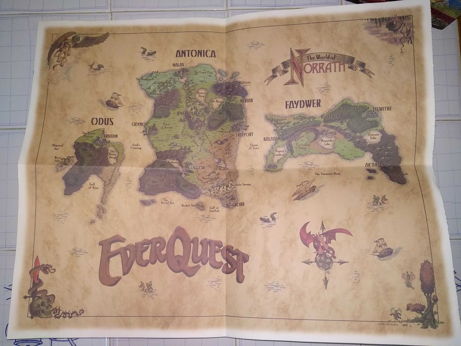 EverQuest (Hong Kong - PC - 1999) Video game - Jogo - Windows