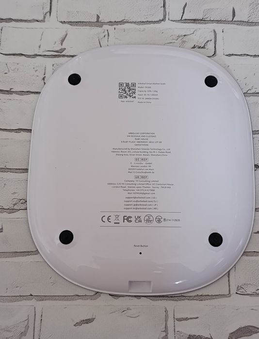 Кухонні ваги Arboleaf  із Bluetooth 10 кг з аналізом кбжу