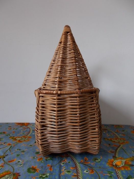 Cesto Grande Cesta Cabaz Vime Verga Artesanal Vintage - vários preços