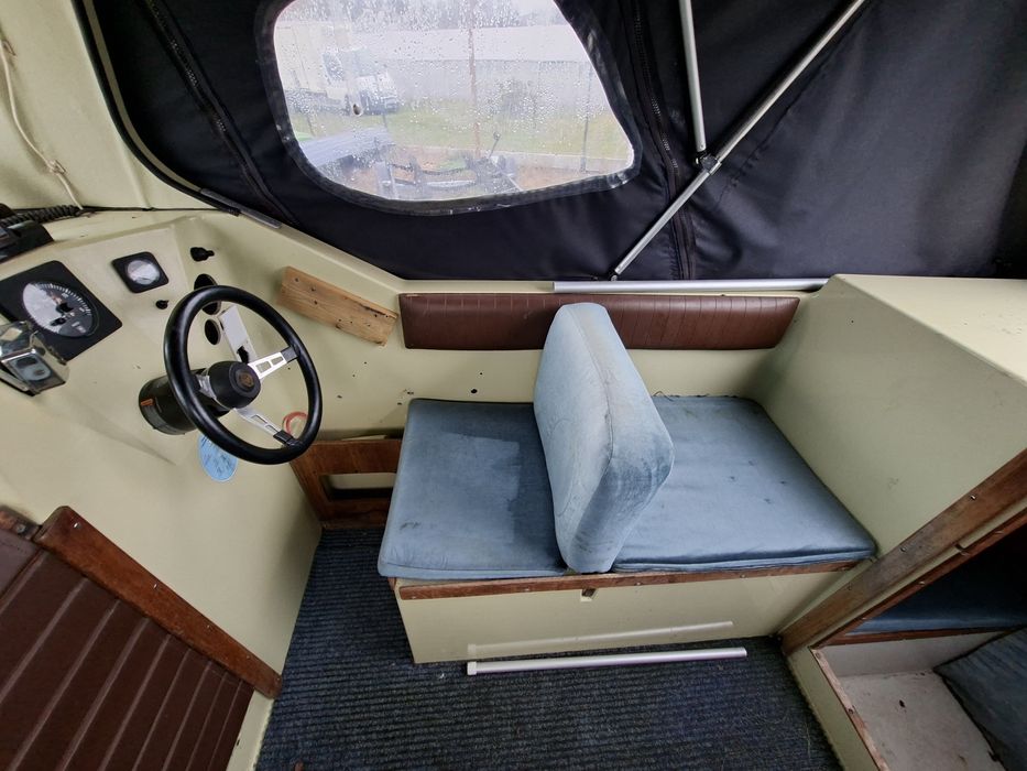 Łódka łódź kabinowa finnsport 650