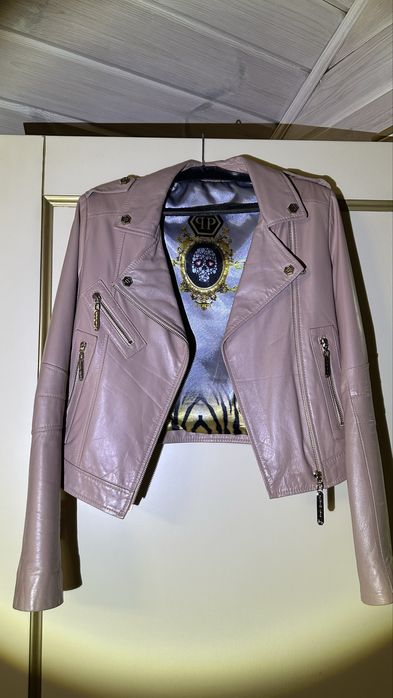 Косуха Жіноча philipp plein натуральна шкіра