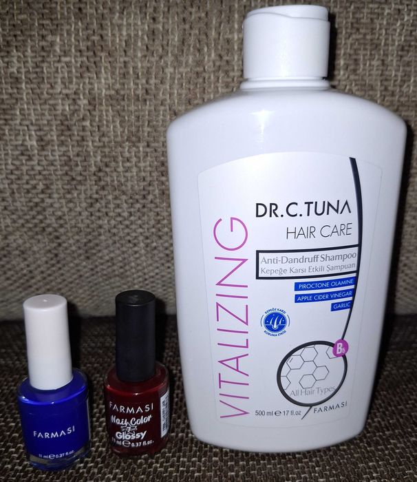 Szampon do włosów Farmasi lakiery do paznokci