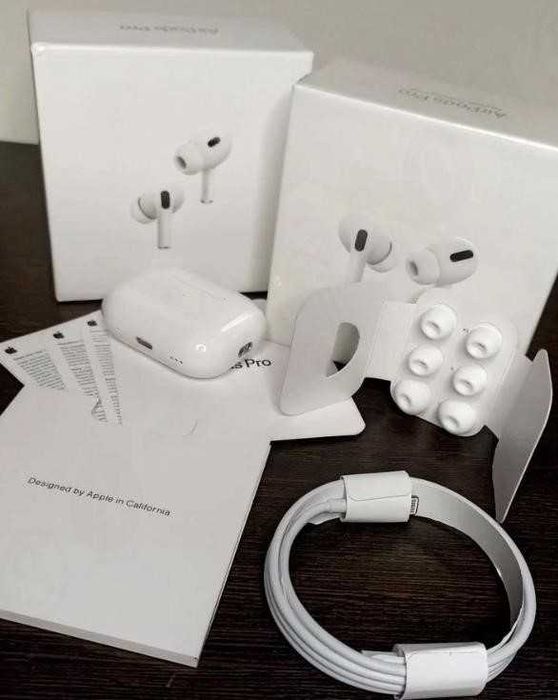 Навушники Безпровідні АірПодс Pro Gen 2 Full 1в1 Преміум якості