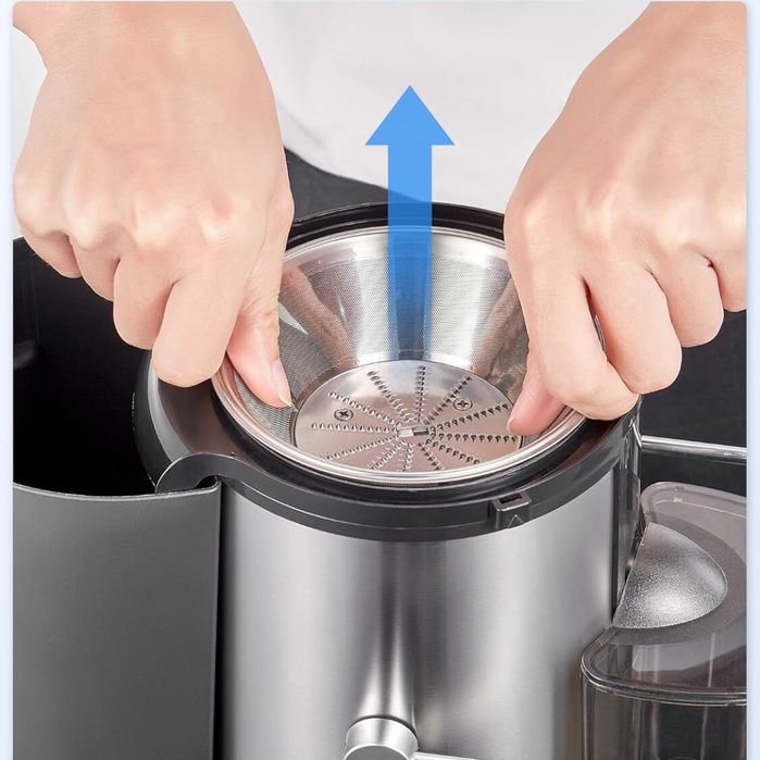 Sokowirówka Reemix Max Pro 800W, stal nierdzewna