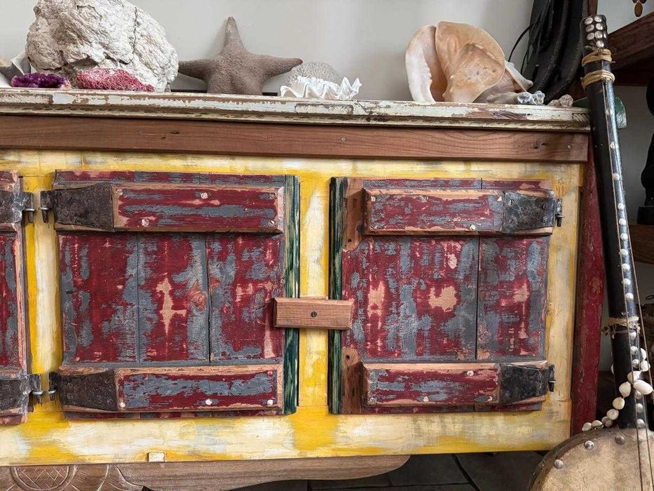 Aparador, consola, móvel TV, armário rústico