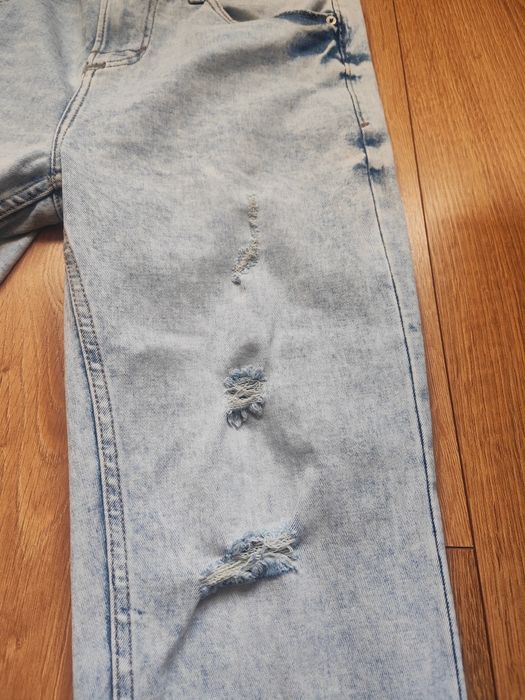 Jeansy męskie carrot fit