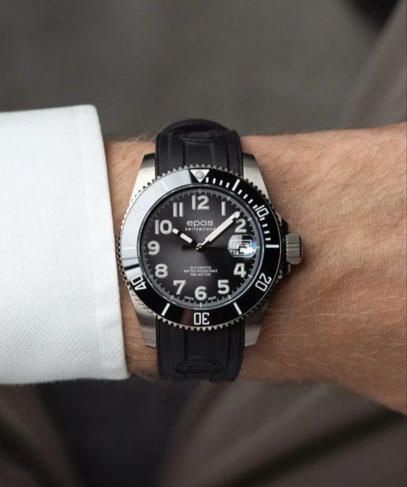 Zegarek męski Epos Sportive Diver Tytan full set