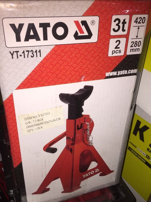 Підставки під автомобіль 3 тонни YATO YT-17311.