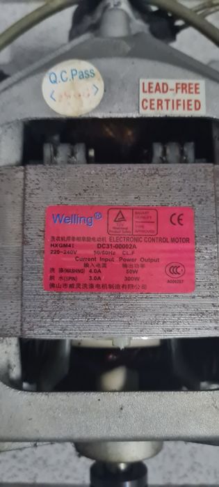 Peças samsung lavar máquinas motor bomba água