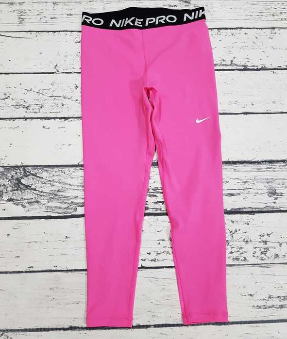 Nike * Pro * legginsy * różowe * damskie * idealne * M