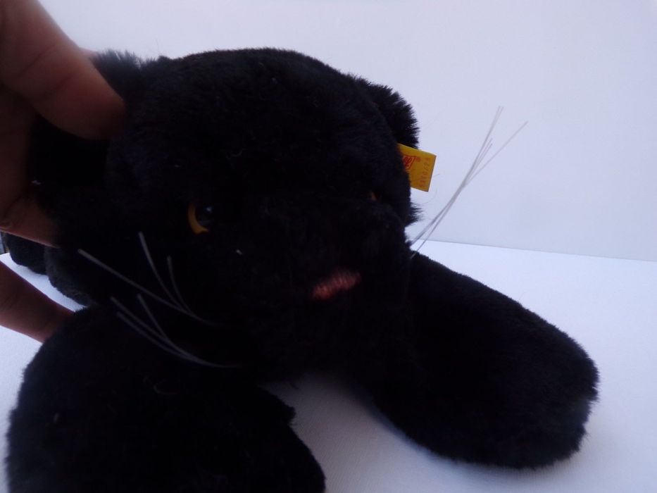 Peluche Steiff Pantera 5370/28 Comprimento 42 cm