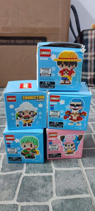 Pack 5 Brinquedos Linkgo Connection Blocks