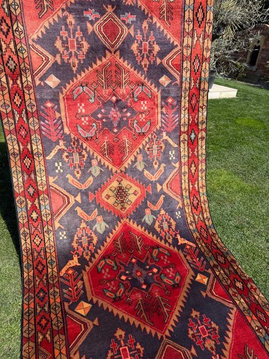 Nowy Chodnik Dywan Perski Wełniany Iran Hamadan 325x140 NAJTANIEJ W PL