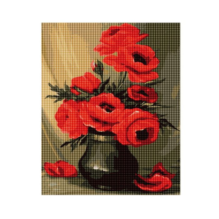 Diamond painting haft diamentowy  -  maki (15799)