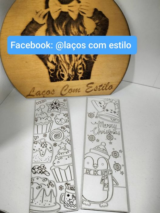 Separador de livros personalizavel MDF