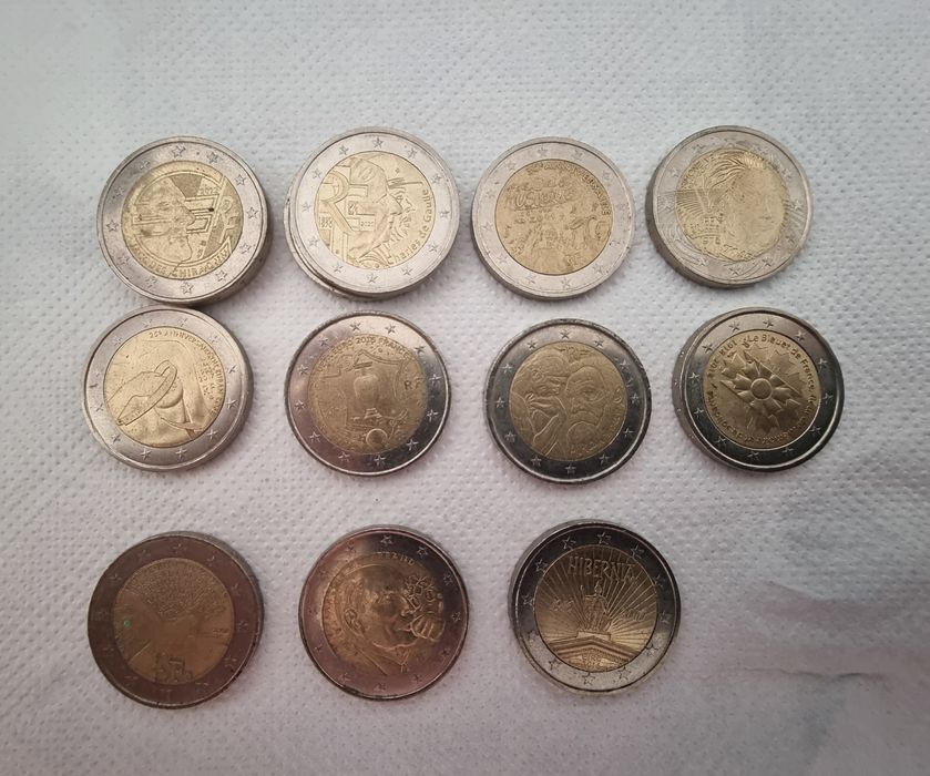 Moedas de 2€ comemorativas