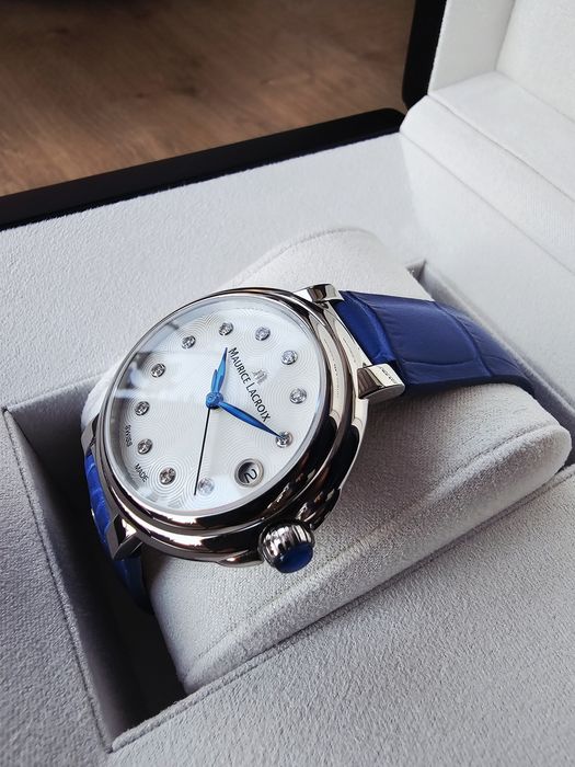 Maurice Lacroix Fiaba FA1007 z diamentami