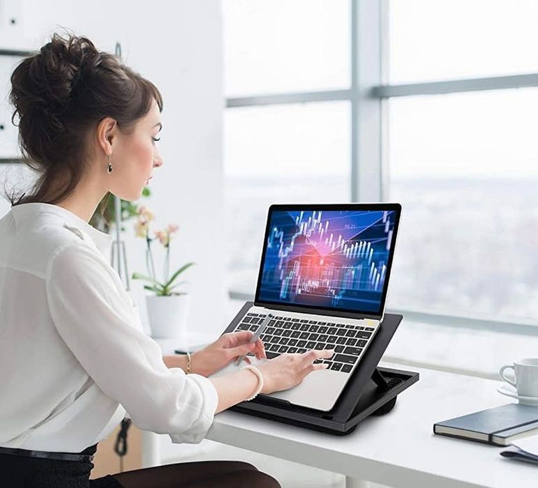 Podstawka, stojak pod laptop z poduszką