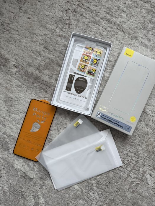 Захисне скло для Iphone XS Max/11 pro max  3 шт