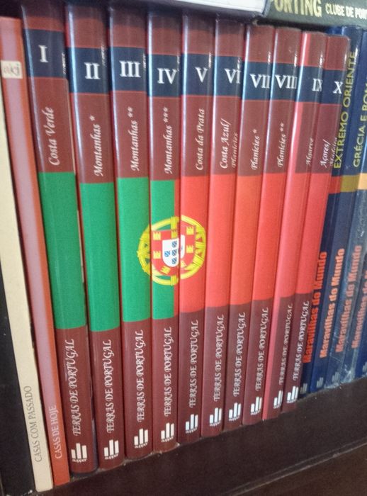 Enciclopédia terras de Portugal 10 volumes
