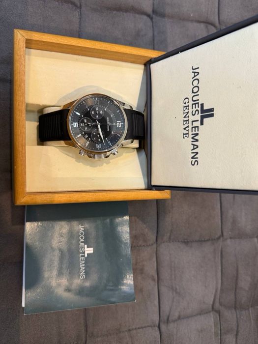 Jacques Lemans 1-1588 Chronograph | Оригінал