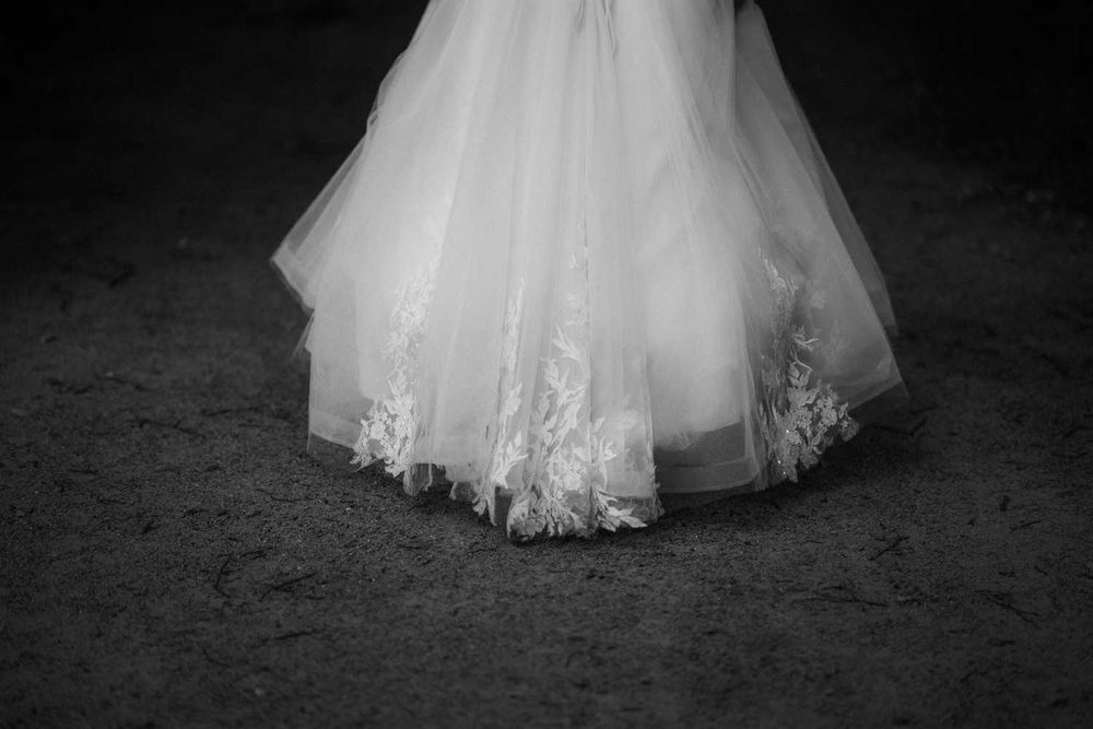 suknia  ślubna typu księżniczka