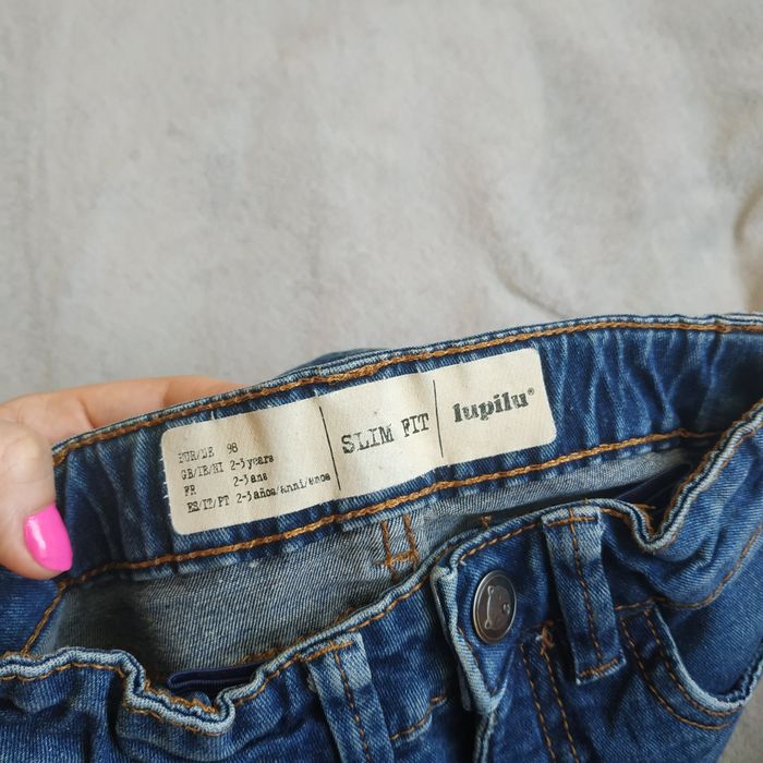 Elastyczne jeansy Lupilu 98