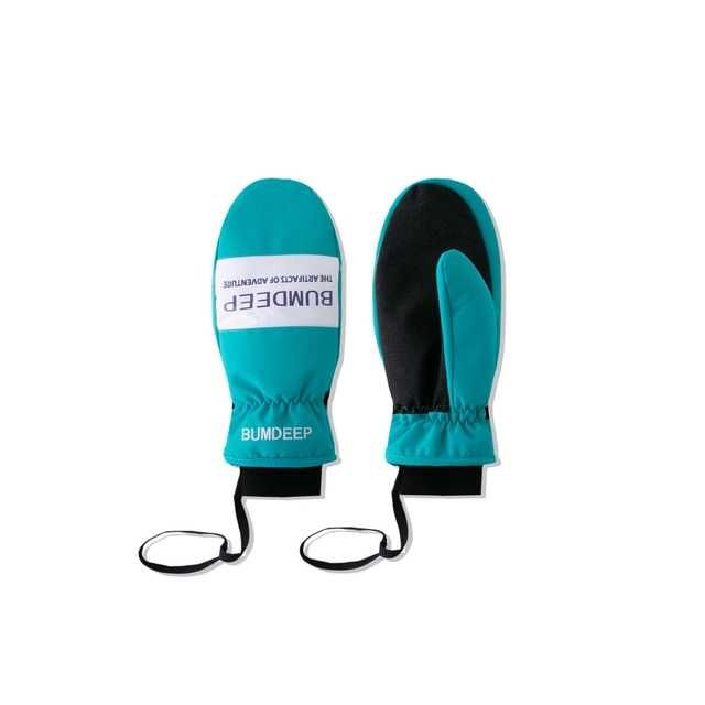 Зимние варежки BUMDEEP 2в1 тёплые водонепроницаемые рукавицы/перчатки