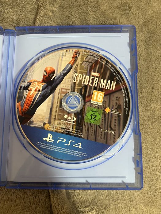 Игра Spider man PS4