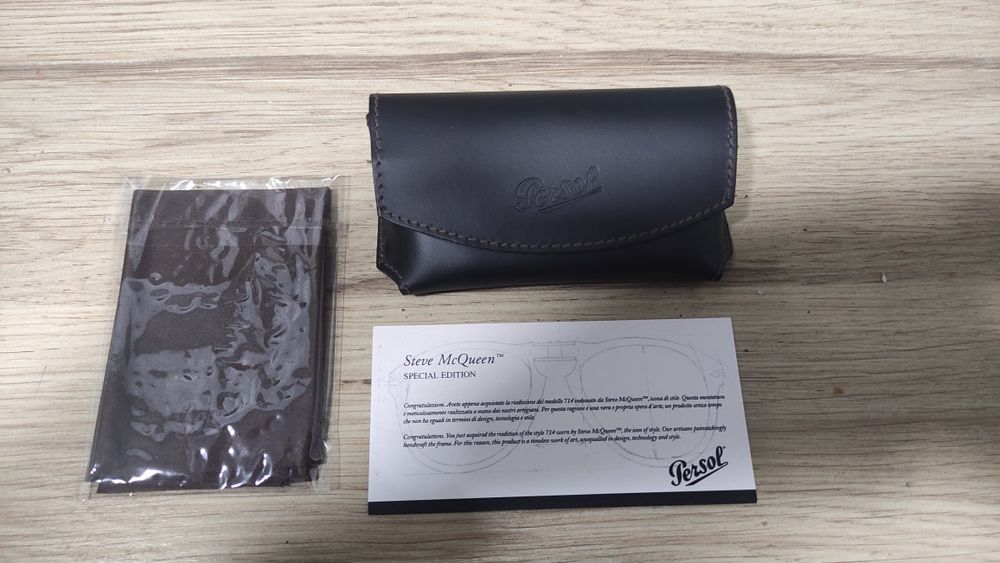 Bolsa óculos sol persol