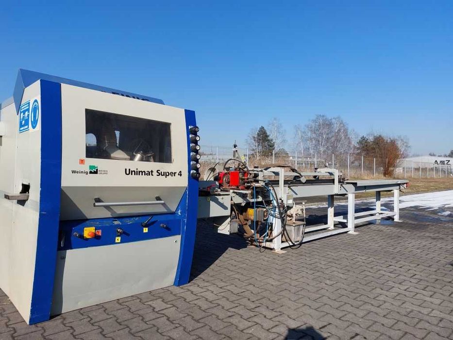 Strugarka czterostronna Weinig Unimat Super 4 z podajnikiem  EM 15