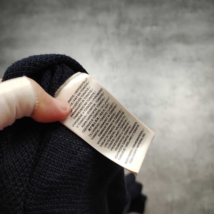 MĘSKA Elegancka PREMIUM Bluza Sweter Stójka Gant USA Pleciona Klasyk