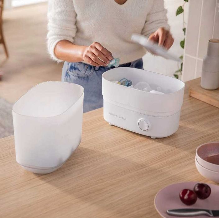 Sterylizator Parowy Philips Avent Elektryczny Domowy 10min do Butelek