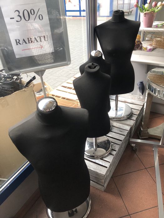 Manekiny sklepowe 4 szt