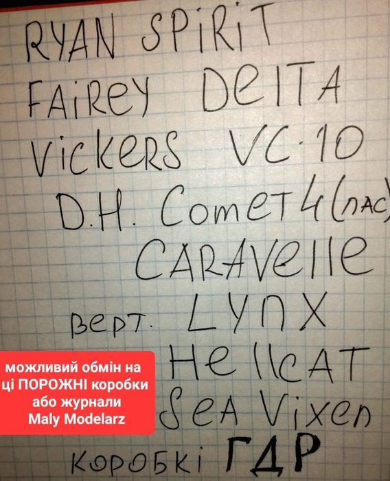 Збірна модель NOVO моделізм сборная модель самолет