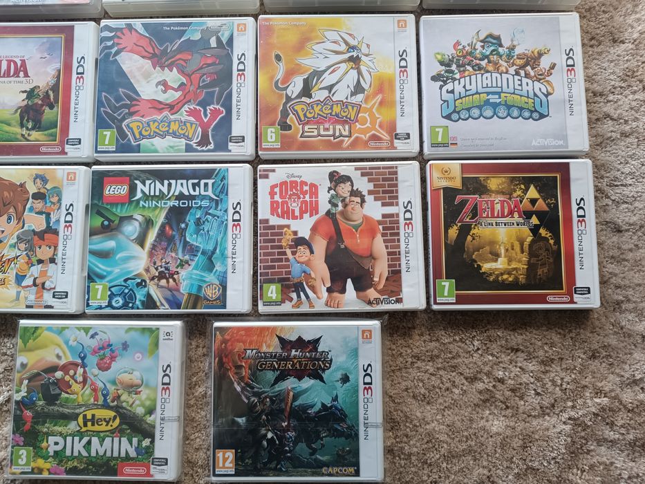 Jogos Nintendo DS e 3DS