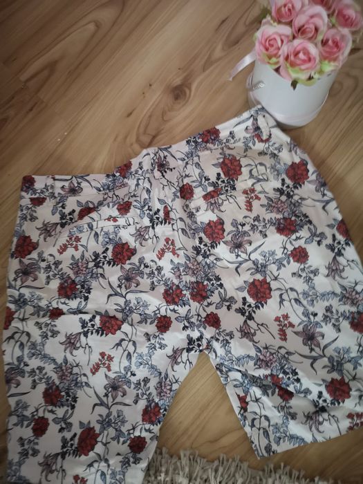 Spodenki krótkie damskie bawełniane szorty Bermudy XL