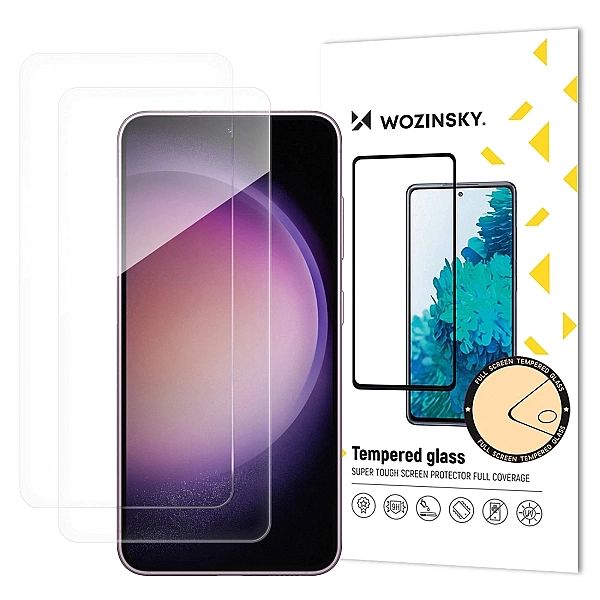 Szkło hartowane Wozinsky Tempered Glass na Samsung Galaxy S25 FE - 2 s
