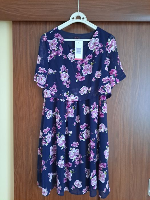 Nowa sukienka ciążowa, karmienie piersią M