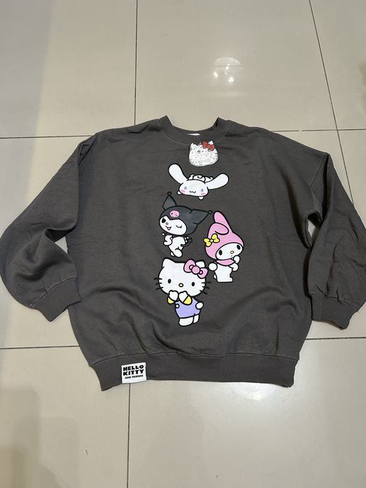 Bluza Hello Kitty 146/152 Kuromi Cinnamoroll My melody Pepco grafitowa