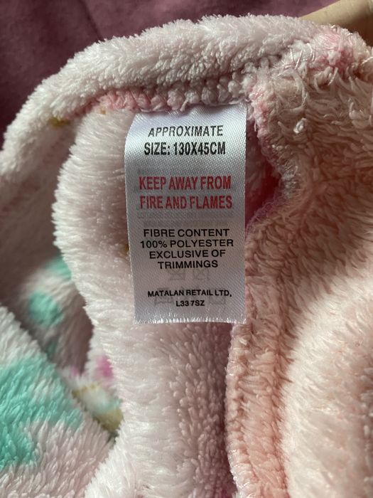 Плед хвіст русалки для дівчинки