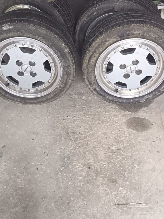 Vendo jantes fondmetal usadas com pneus em bom estado