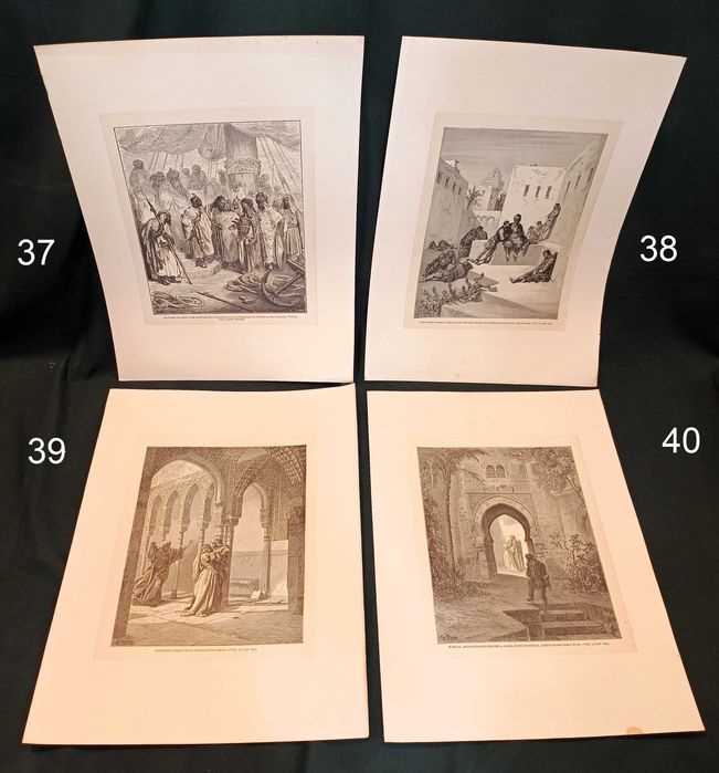 Gravuras Dom Quixote de la Mancha Gustave Doré H. Pisan 1866 10