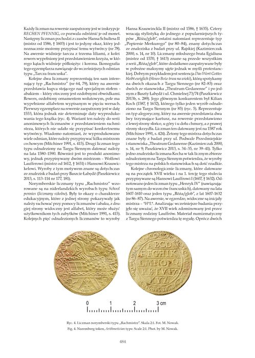 DANTISCUM t. III - monety, liczmany, archeologia