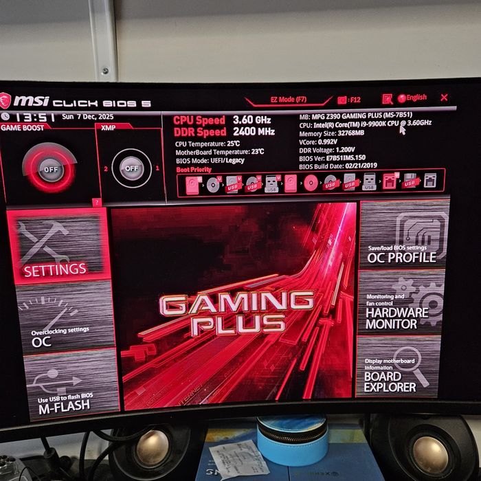 Komputer gamingowy i9-9900K RTX-2060, 32GB RAM, 2TBHDD 1TBSSD