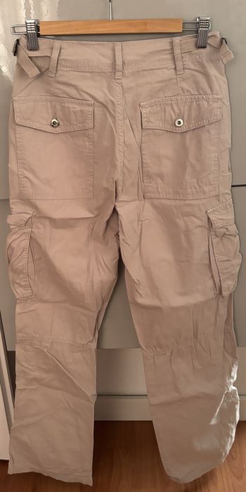 Spodnie Cargo Straight damskie Bershka
