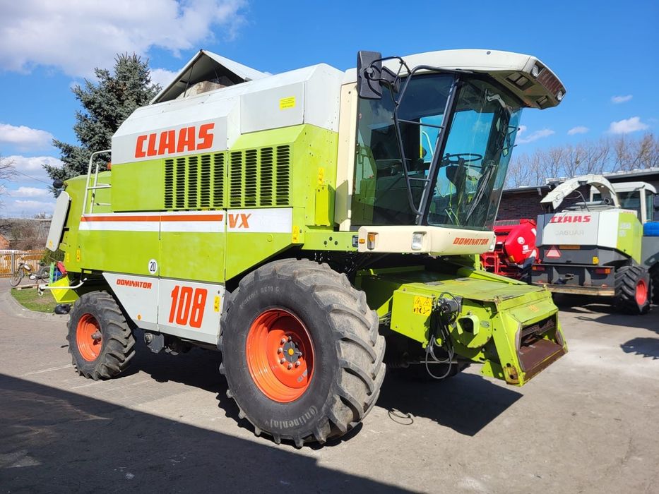 Claas Dominator 108 VX  CLAAS Dominator 108 VX heder 5,1m , 1999, z Niemiec, gotowy do żniw